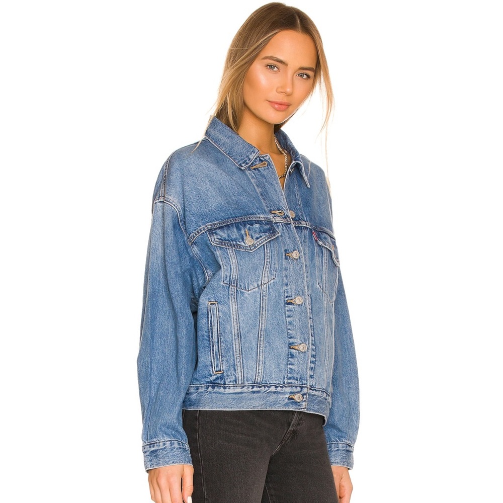 Brand New with Tags Levi’s Premium Ex-Boyfriend Trucker Jean Jacket XS, L, XL
